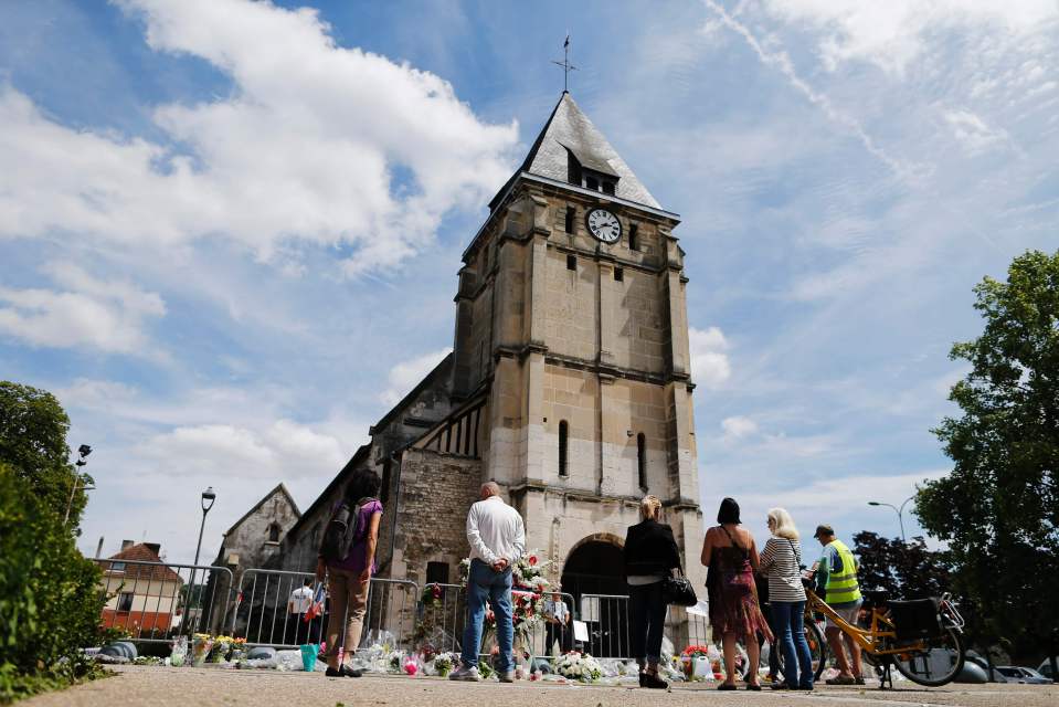 ISIS church attack