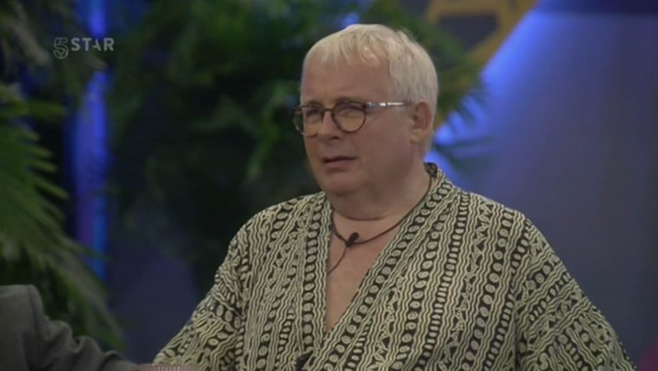 The pantomime star revealed to The Sun that he had made a concentration camp joke in the house 