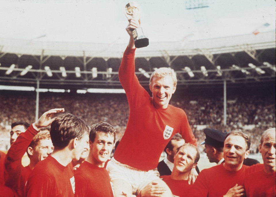 England's 1966 World Cup win inspired one of the world's most iconic images