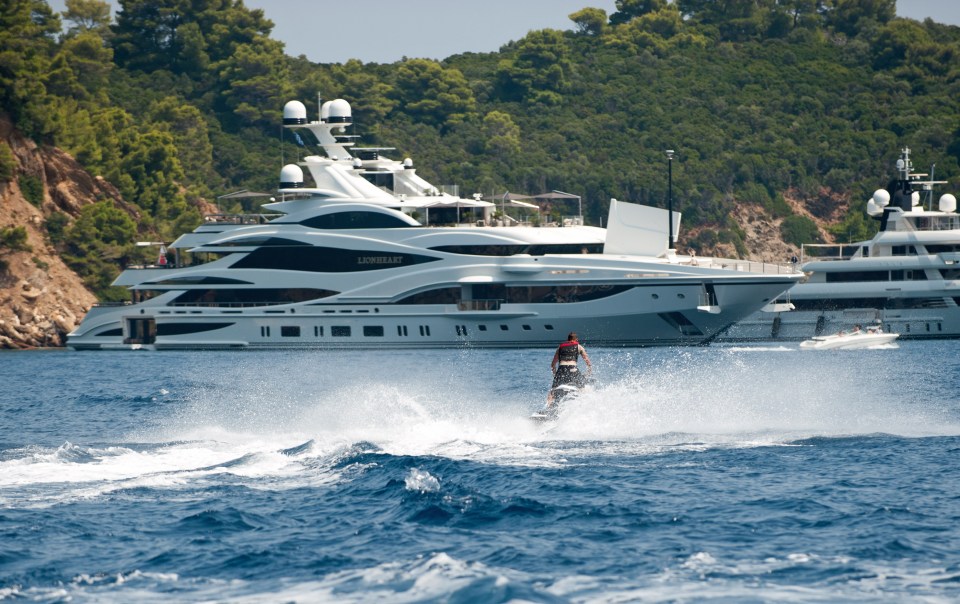 Philip Green yacht Lionheart
