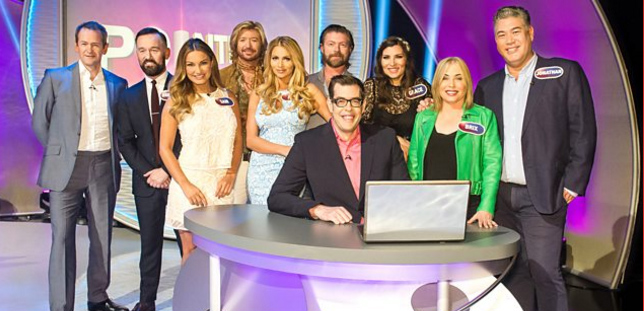 Pointless . . . celebs and hosts of popular quiz show