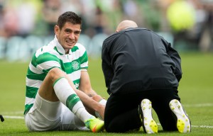 Nir Bitton faces a race against time to be fit for Celtic's Champions League qualifier on Wednesday