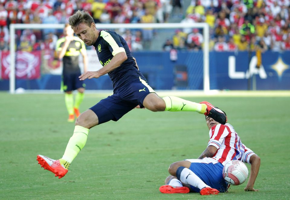 Spaniard Nacho Monreal is above Kieran Gibbs in the Arsenal pecking order