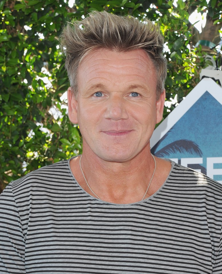 Fresh-faced Gordon posed for the cameras on Sunday