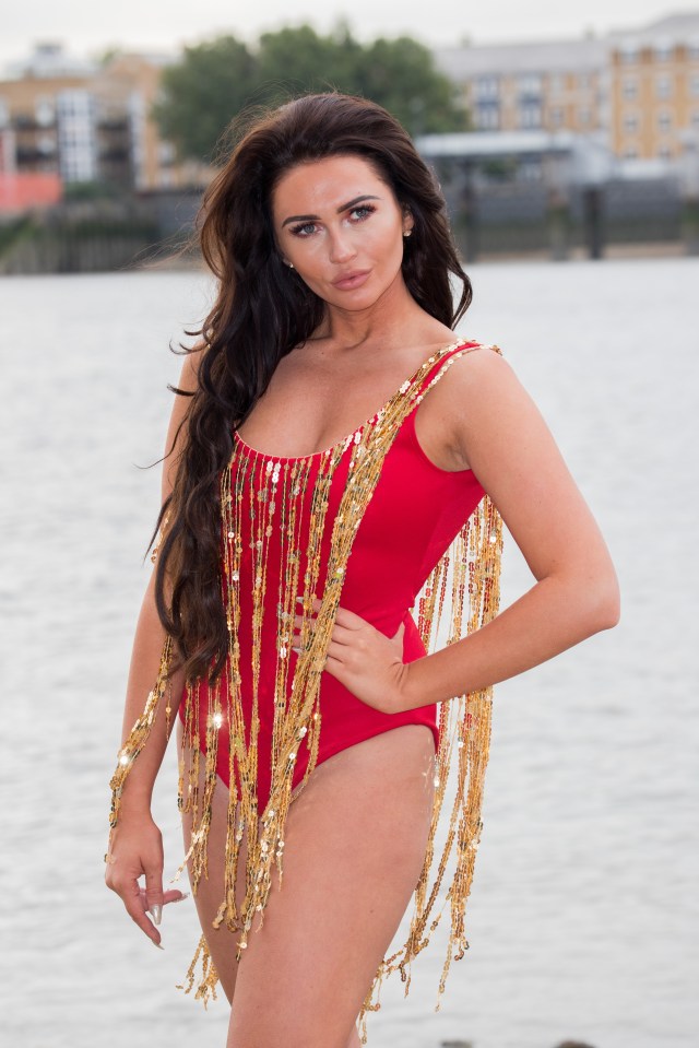 Charlotte romped with Gaz and Olivia
