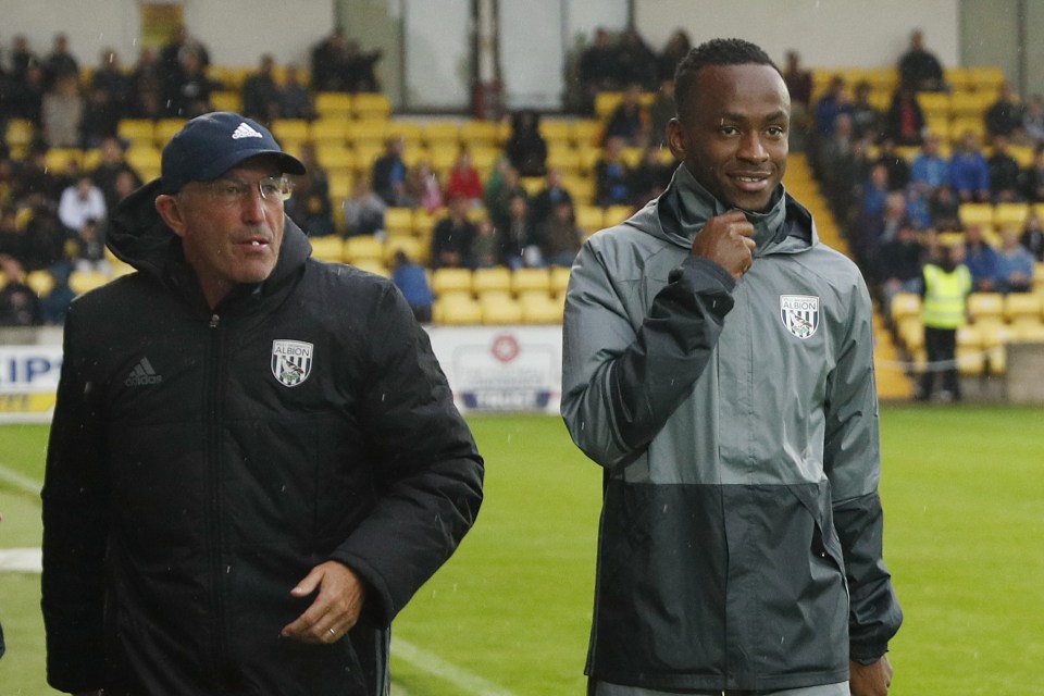 Tony Pulis is yet to accept any bids for misfit striker Berahino