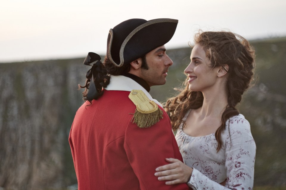 Heida Reed and Aidan Turner
