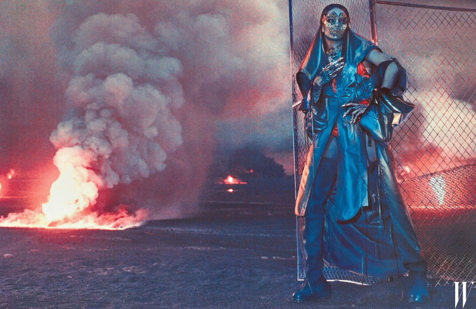 Out of this world . . . Rihanna wows in a post-apocalypic-themed photoshoot
