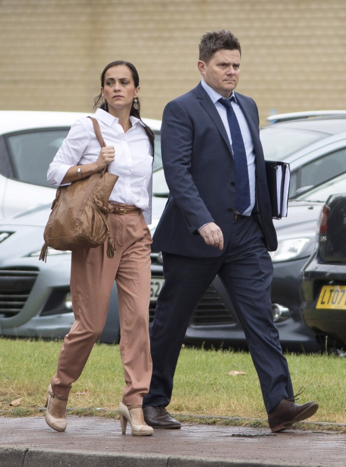 David and Sarah Finan, pictured today, are said to have molested the woman on a boozy night out