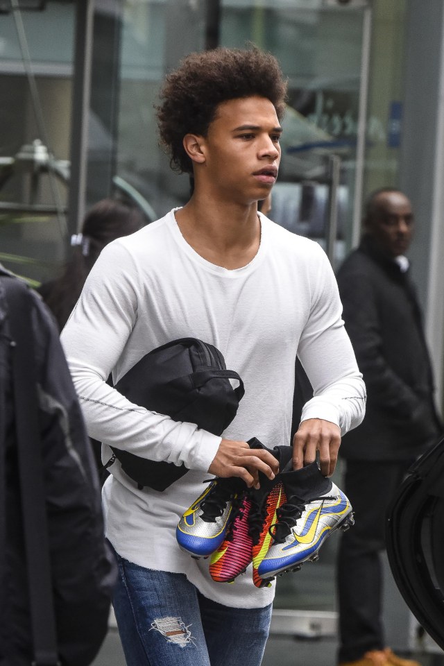 Manchester City new boy took part in his first training session at Man City