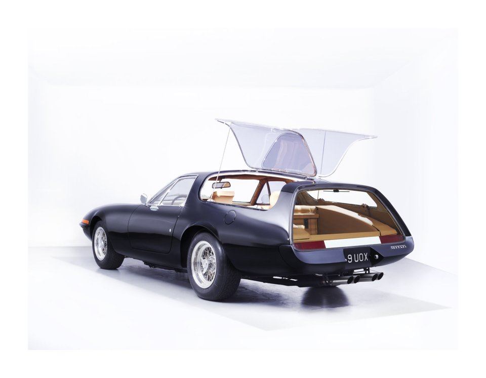 The luxurious motor was the first Ferrari ever made in Britain