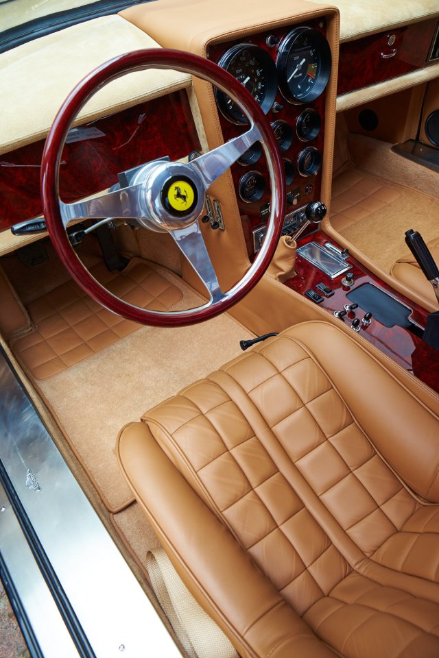 The car has a top speed of 175mph and cost four times as much as a regular Daytona 