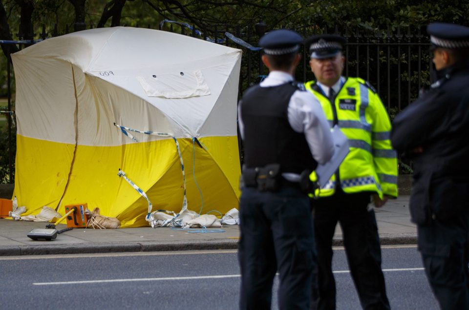 One person died and five others were injured in the unprovoked attack on Wednesday night