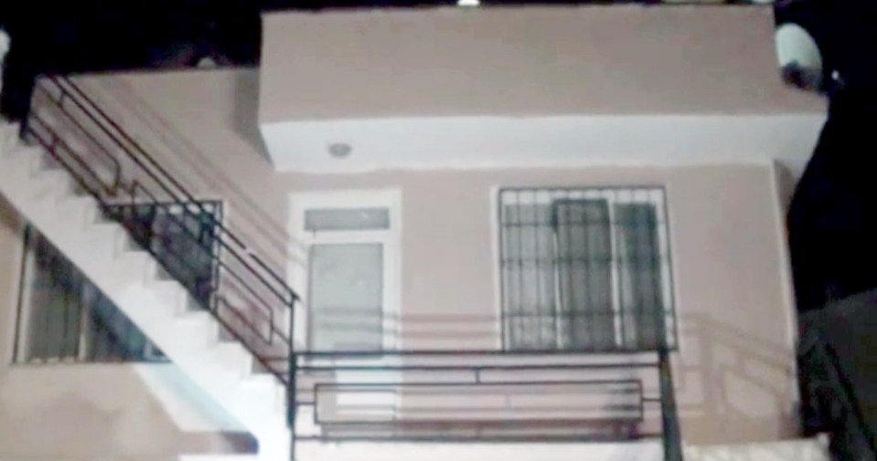 The balcony Carol Duncalf fell from in the Turkish resort popular with tourists