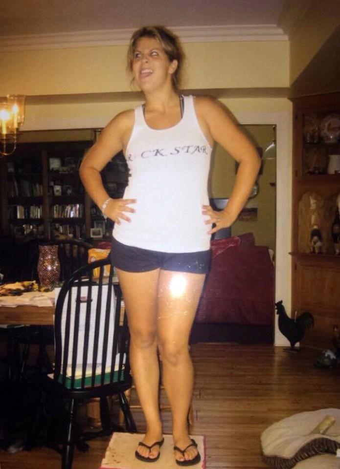 Carly didn't feel confident about her body shape