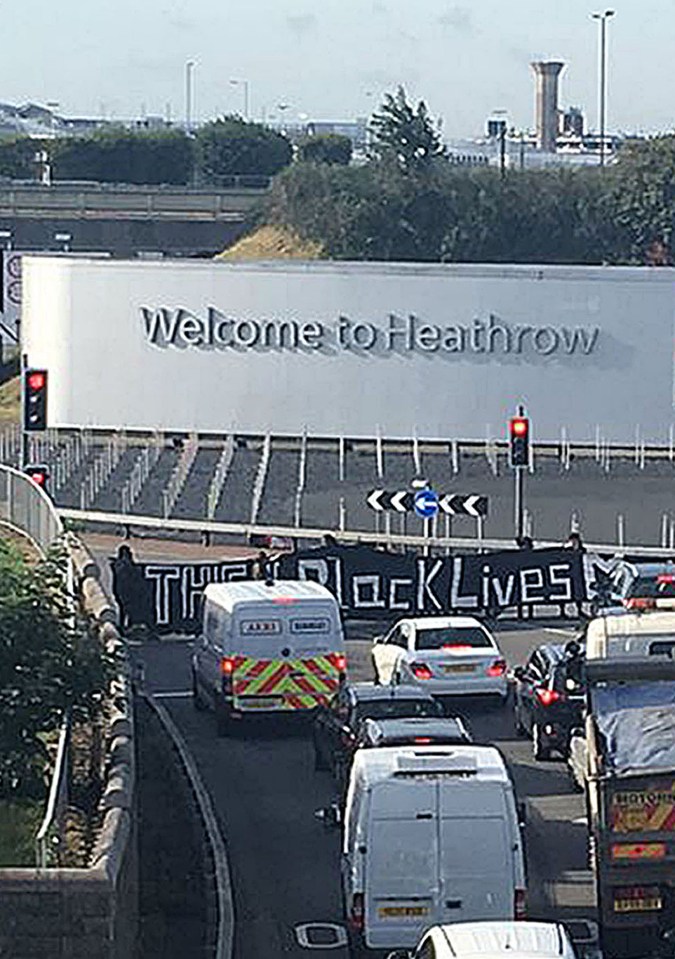 The movement has since spread to the UK, with protesters staging several demonstrations