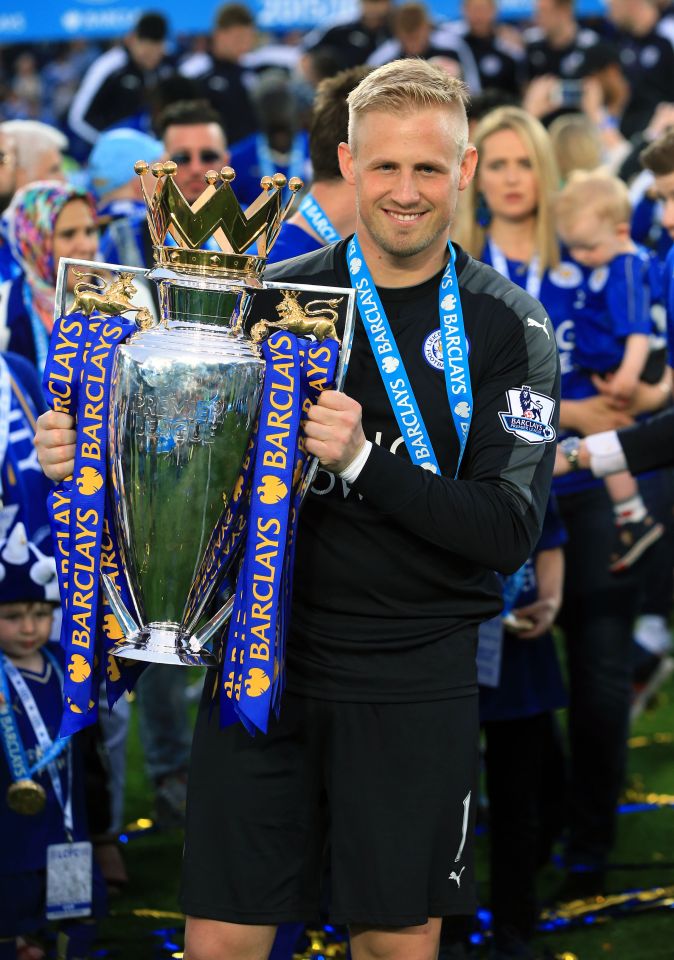 Kasper Schmeichel signed a bumper new five-year deal with Leicester