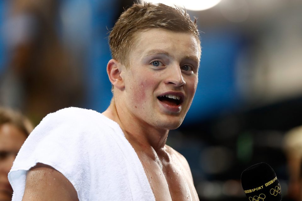 The Brit golden hope cannot contain his joy at setting a new mark in one of the top events