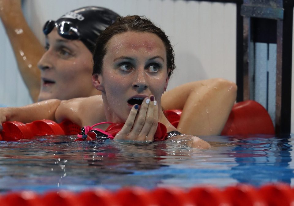 British star Jazz Carlin struggles to take in she has won Olympic silver