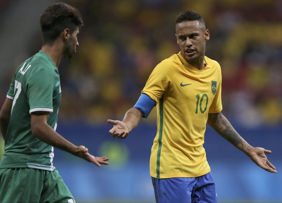 Try as he might Neymar couldnt find a way through
