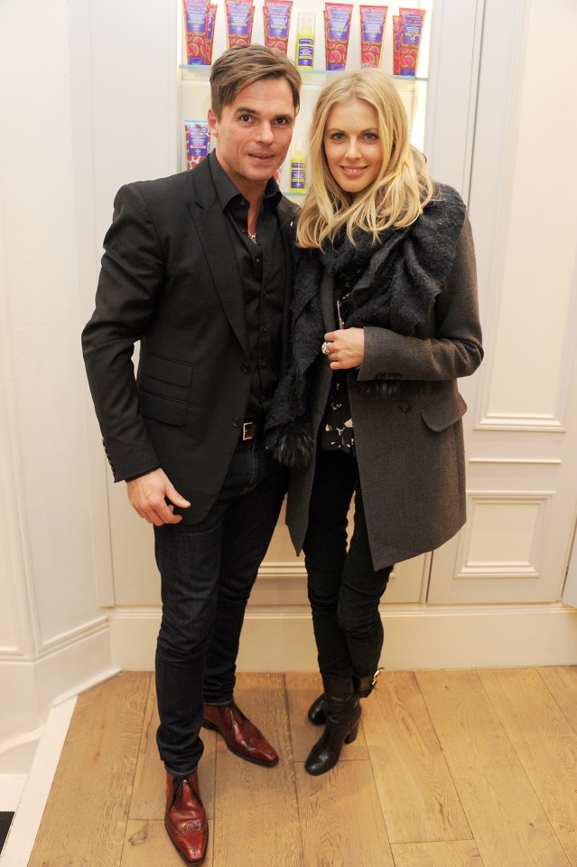 Daniel Galvin, pictured here with Donna Air
