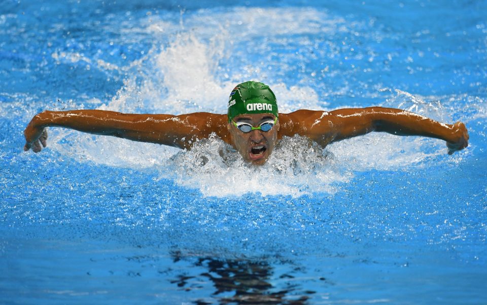 Chad le Clos finished fourth as he failed in his defence of the title he won at London 2012