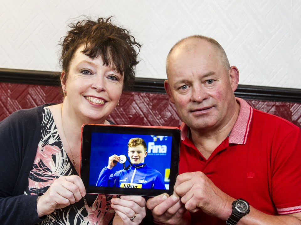Adam Peaty‘s parents would have missed their son‘s heroics had their washing machine NOT broken