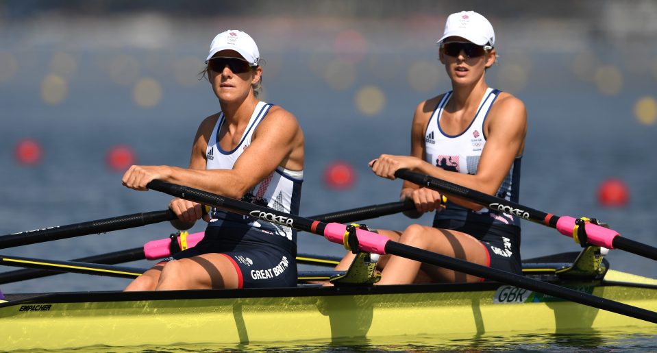 Victoria Thornley and Katherine Grainger qualified comfortably for the final