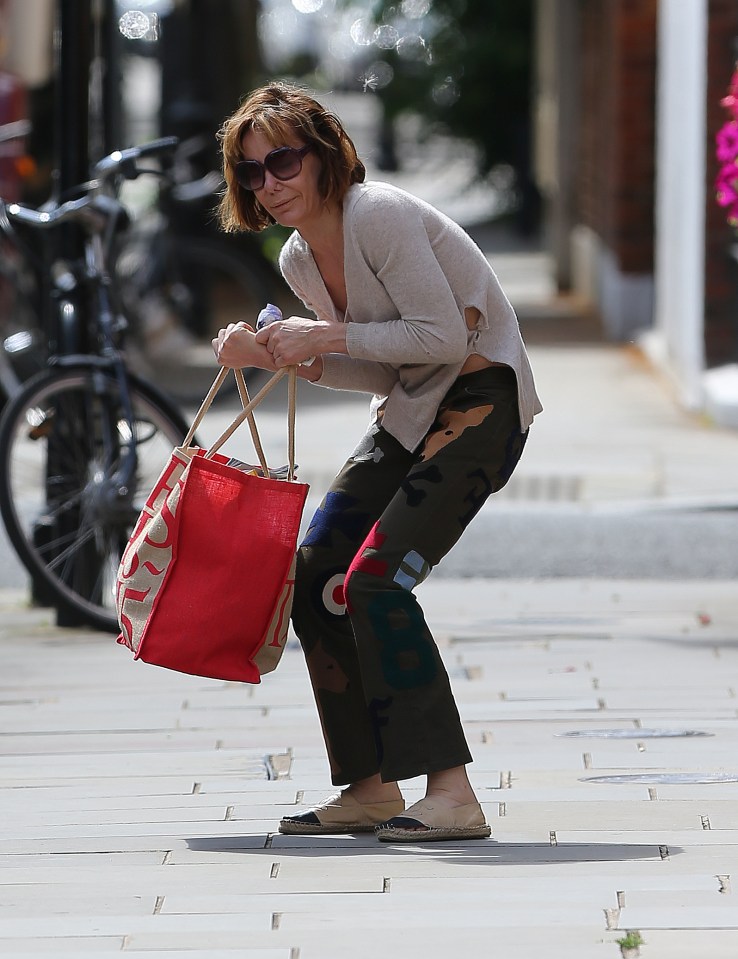 Tara Palmer-Tomkinson out in London.