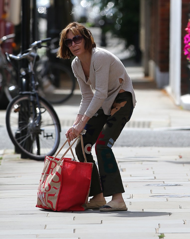 Tara Palmer-Tomkinson out in London.
