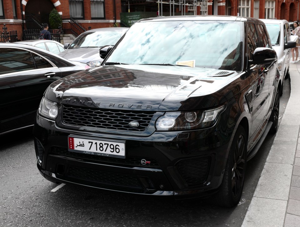 Qatar Registered Supercars in London