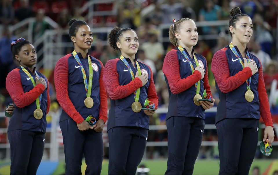 The USA dominated the event with Simone Biles starring