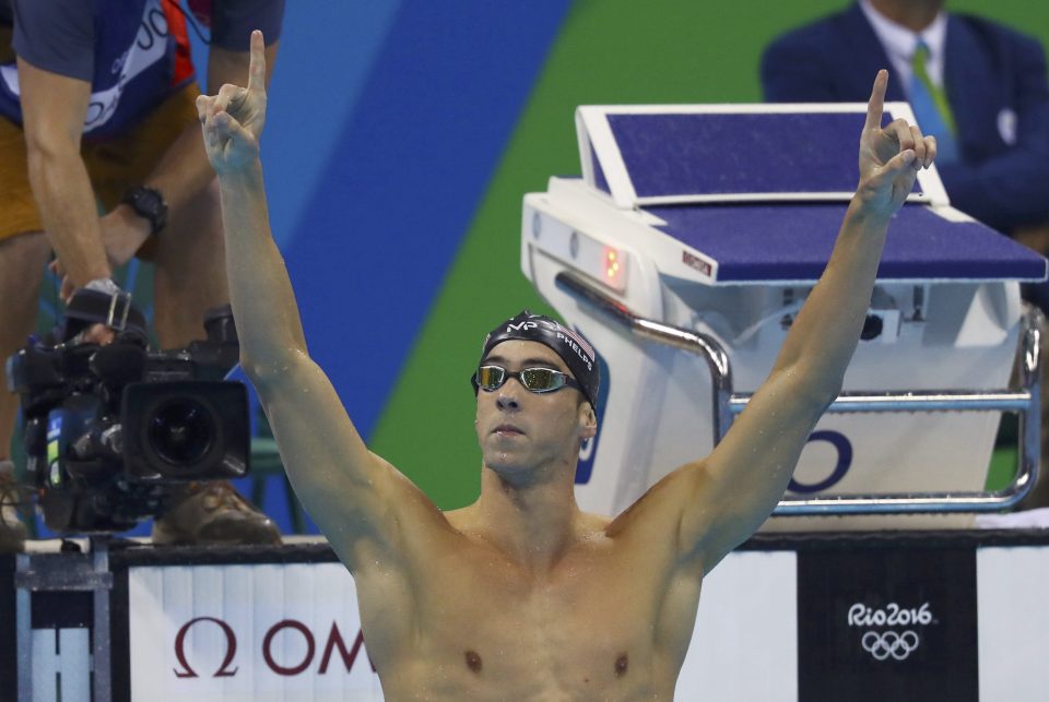 Phelps clinched his first gold at Rio 2016 after his win in the 200m butterfly
