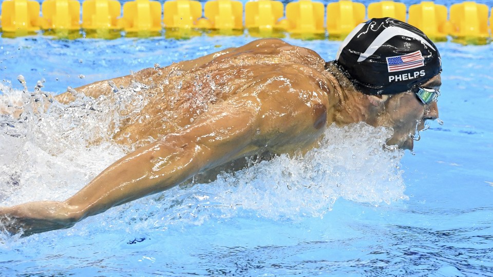 Michael Phelps was born to swim. Its hard to think what else he could have done with his body