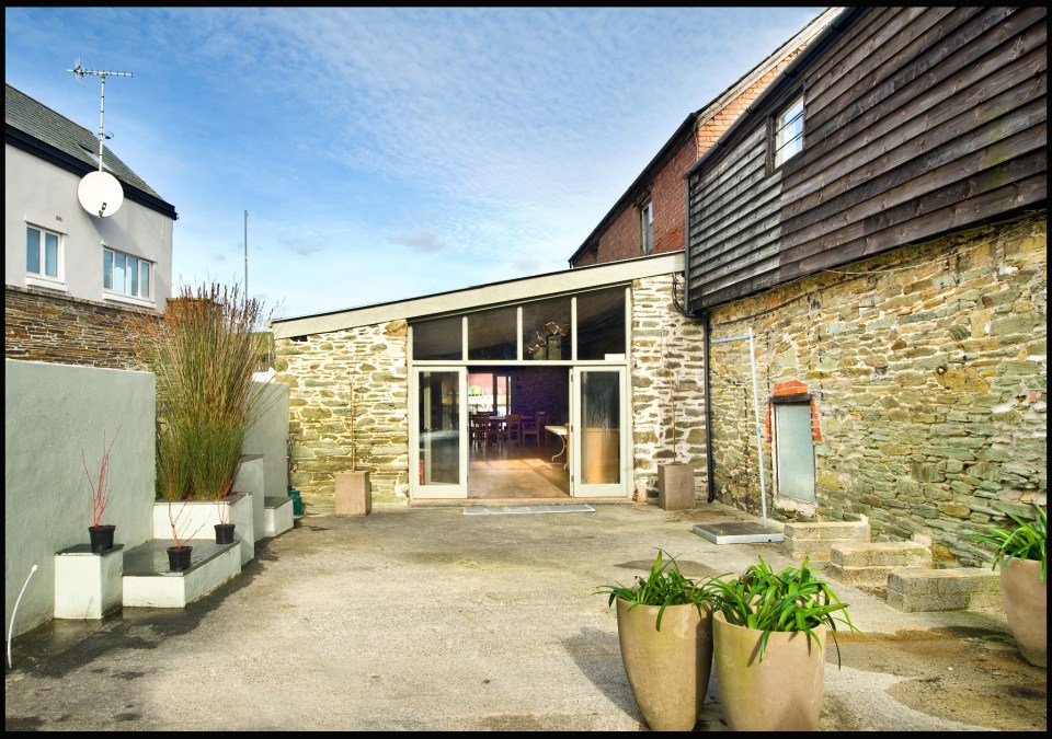 Boat shed in Salcombe, Devon