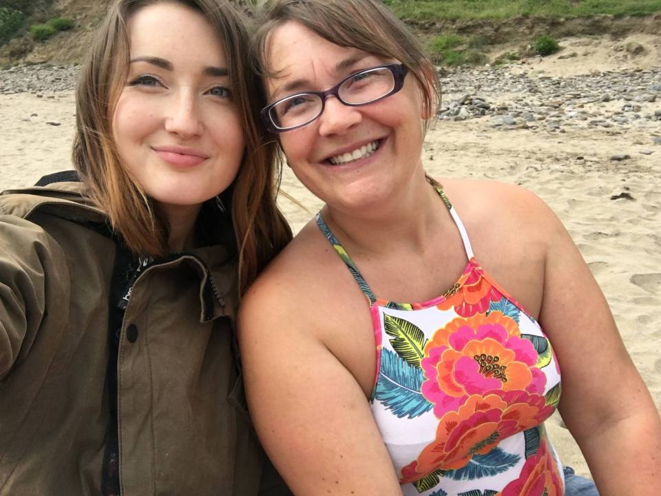 Her mum Emma has launched an emotional Facebook campaign begging parents to ensure their children wear proper head protection