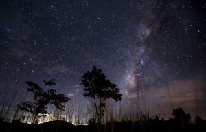 The star is visible in the Northern hemisphere, beyond the Milky Way constellation