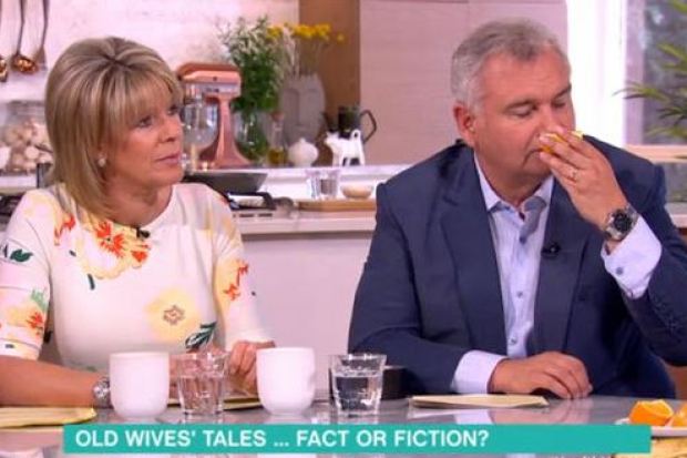 This Morning presenters Ruth and Eamon give Dr Zoe's remedies a go