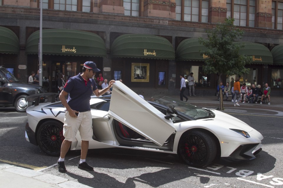 Supercars in London, UK - 10 Aug 2016