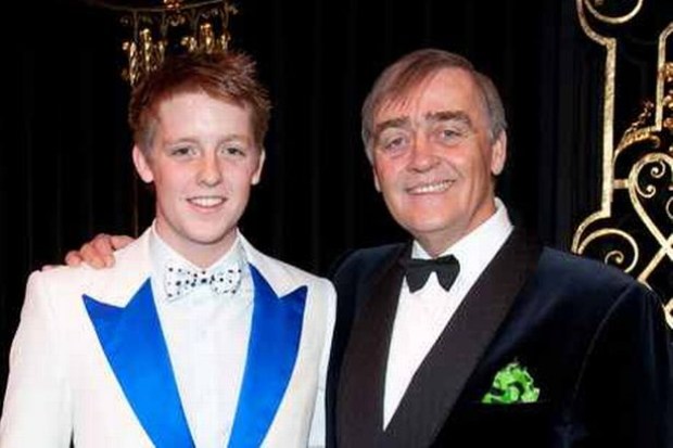 Duke of Westminster and son Hugh