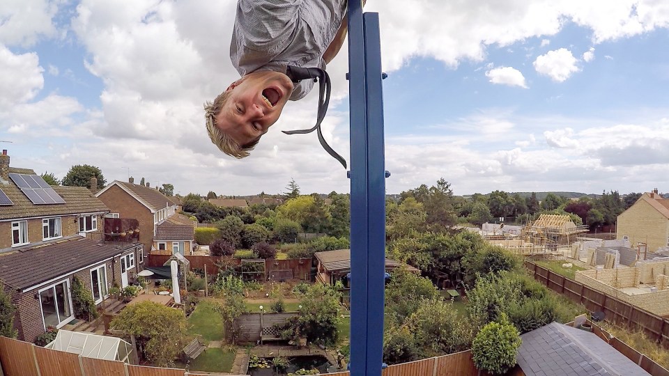 Dad makes only 360 degree SWING