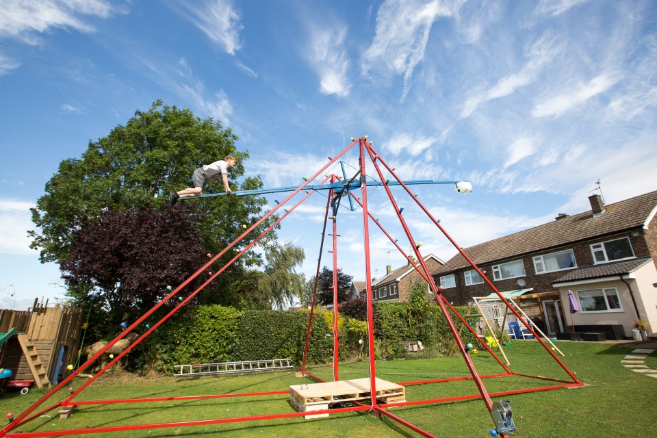Dad makes only 360 degree SWING