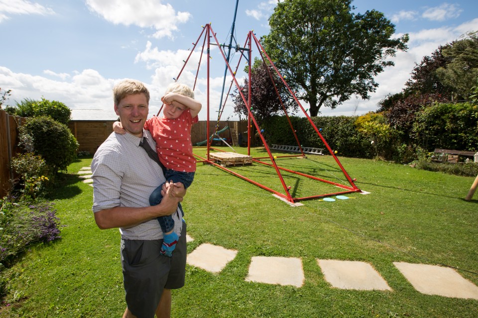 Dad makes only 360 degree SWING