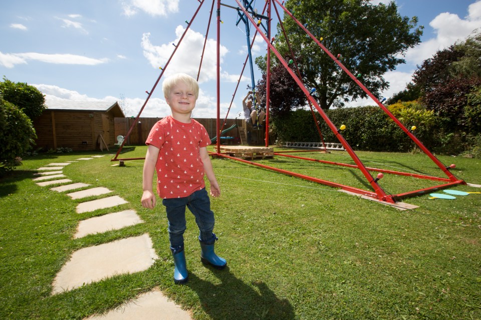 Dad makes only 360 degree SWING