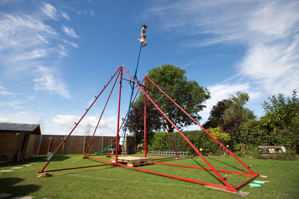 Dad makes only 360 degree SWING