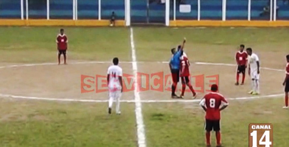 Pedroza head-butted and punched the official