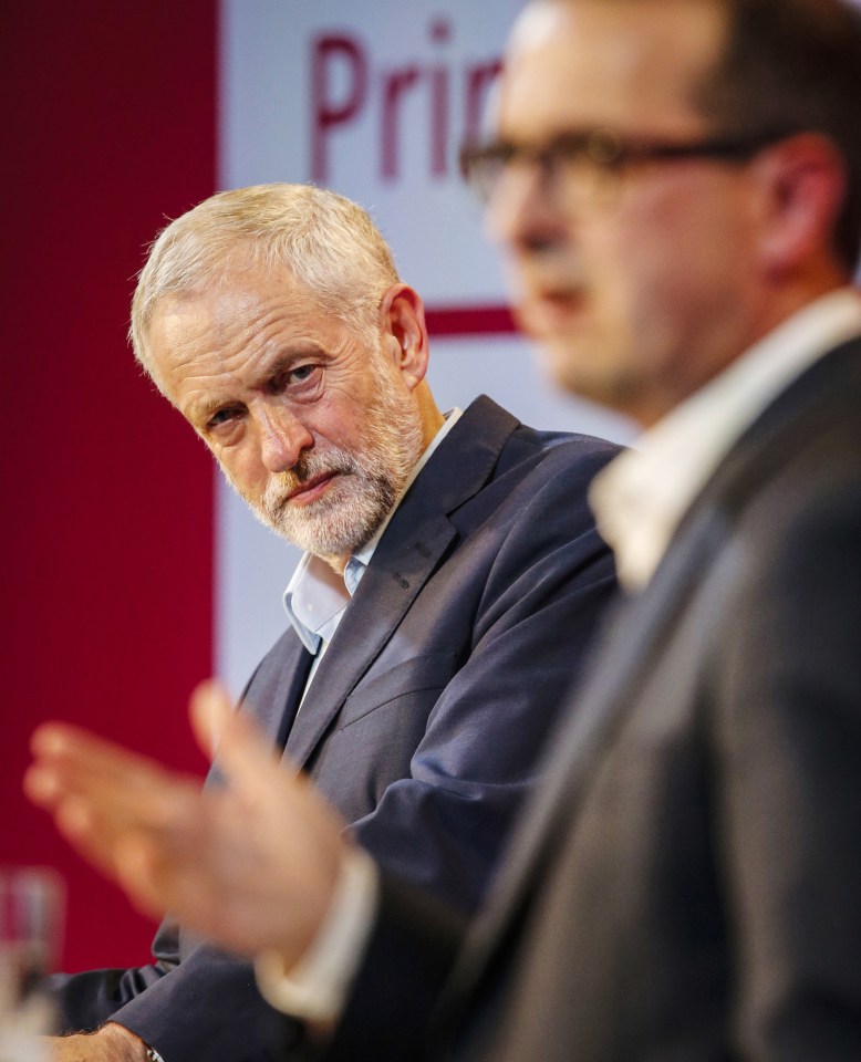 Jeremy Corbyn and Owen Smith