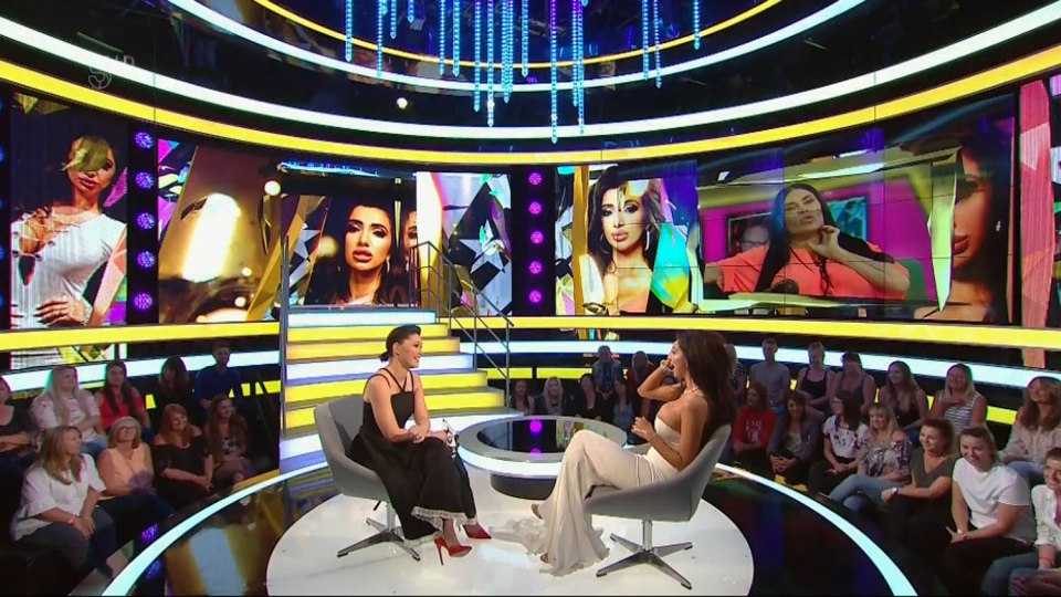The brunette was branded a 'b***h' by furious telly addicts