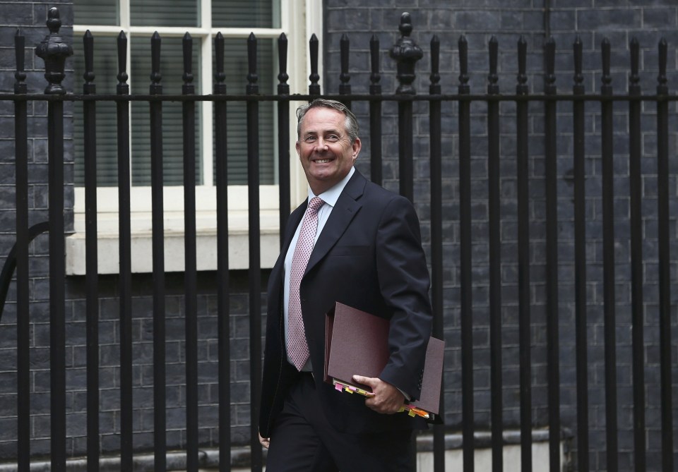 The turf was between International Trade Secretary Liam Fox and Boris Johnson is heating up