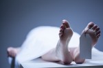 Remains of person